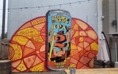 Eight & Sand Brewery Mural